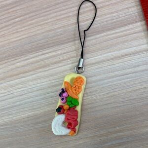 Colorful Polymer Clay Phone Charm